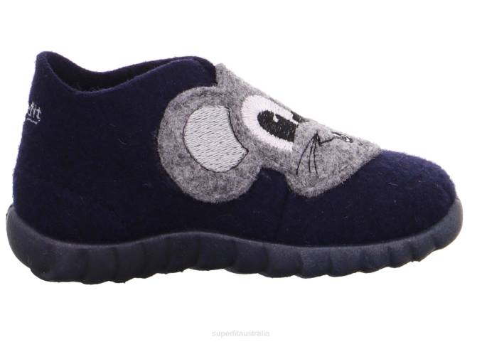 Superfit Ocean/Combi Babies HAPPY - Slipper with Velcro Fastener Z6Z8139