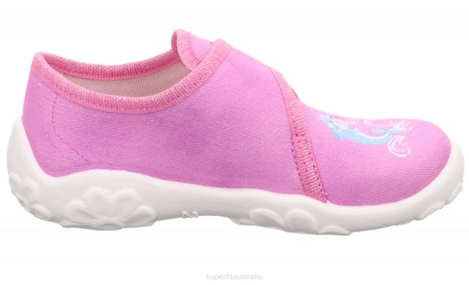 Superfit Pink Babies BONNY - Slipper with Velcro Fastener Z6Z844