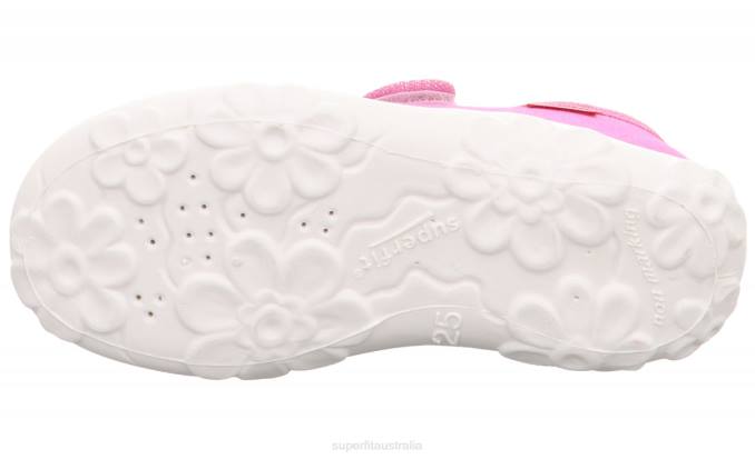 Superfit Pink Babies BONNY - Slipper with Velcro Fastener Z6Z844