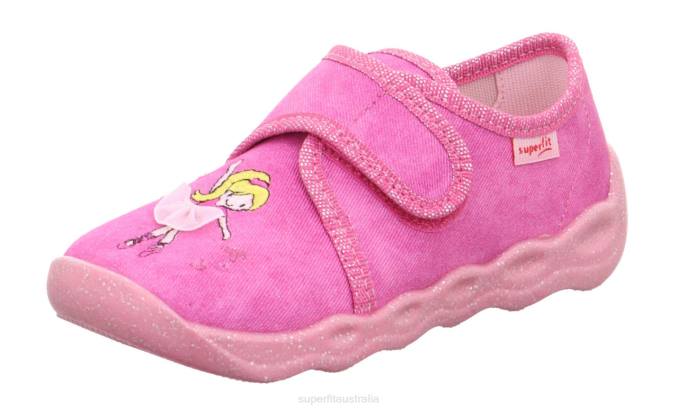 Superfit Pink Babies BUBBLE - Slipper with Velcro Fastener Z6Z8102