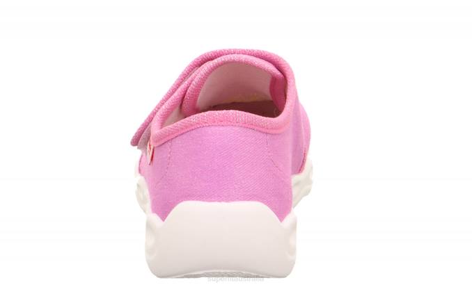 Superfit Pink Babies BUBBLE - Slipper with Velcro Fastener Z6Z856