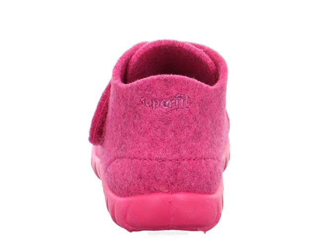 Superfit Pink Babies HAPPY - Slipper with Velcro Fastener Z6Z8140