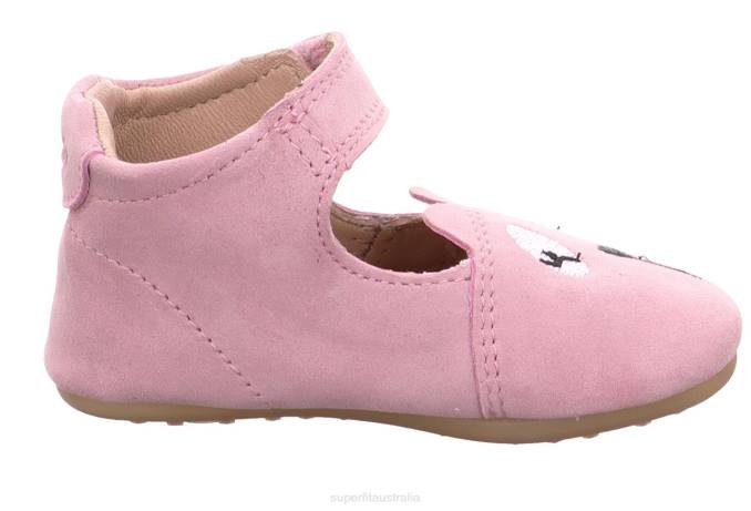 Superfit Pink Babies PAPAGENO - Slipper with Velcro Fastener Z6Z8503