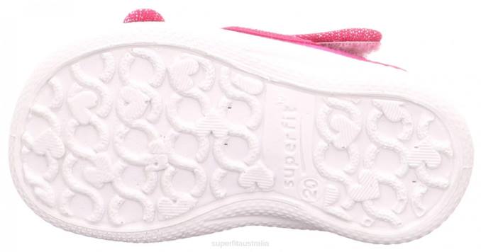 Superfit Pink Babies POLLY - Slipper with Velcro Fastener Z6Z8163