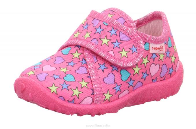 Superfit Pink Babies SPOTTY - Slipper with Velcro Fastener Z6Z8151