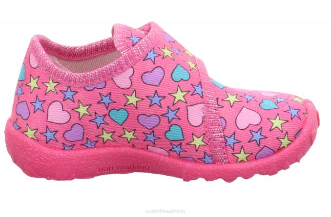 Superfit Pink Babies SPOTTY - Slipper with Velcro Fastener Z6Z8151