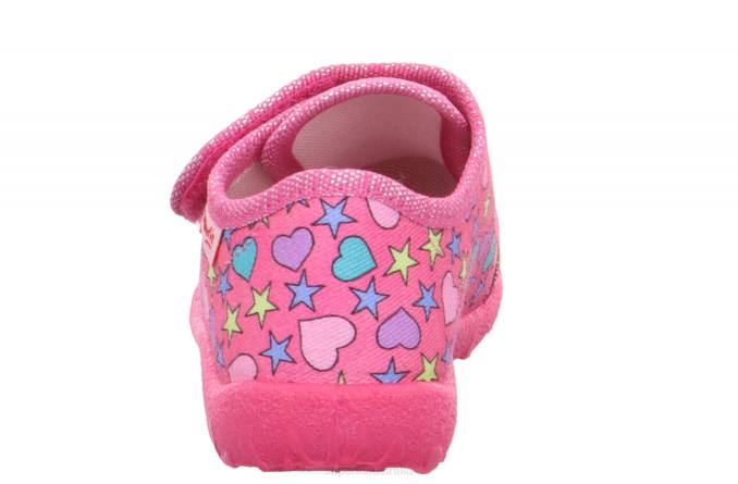 Superfit Pink Babies SPOTTY - Slipper with Velcro Fastener Z6Z8151