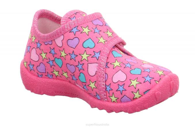 Superfit Pink Babies SPOTTY - Slipper with Velcro Fastener Z6Z8151