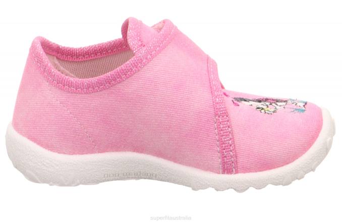 Superfit Pink Babies SPOTTY - Slipper with Velcro Fastener Z6Z821