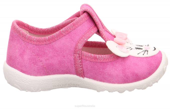 Superfit Pink Babies SPOTTY - Slipper with Velcro Fastener Z6Z883