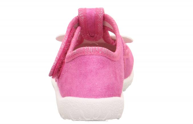 Superfit Pink Babies SPOTTY - Slipper with Velcro Fastener Z6Z883