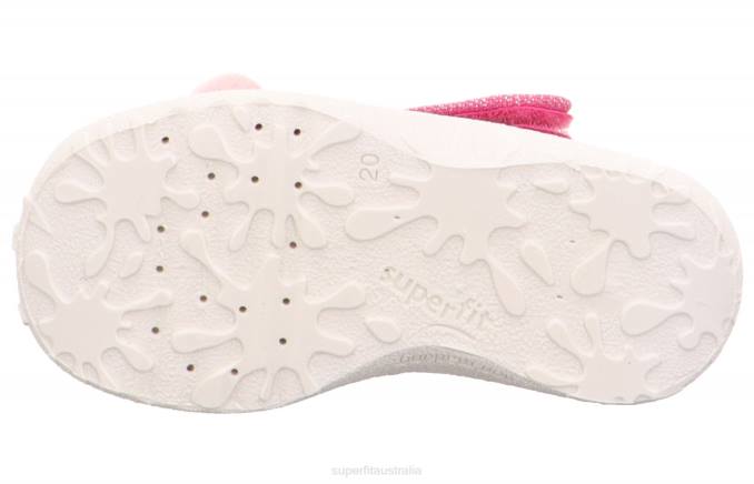 Superfit Pink Babies SPOTTY - Slipper with Velcro Fastener Z6Z883