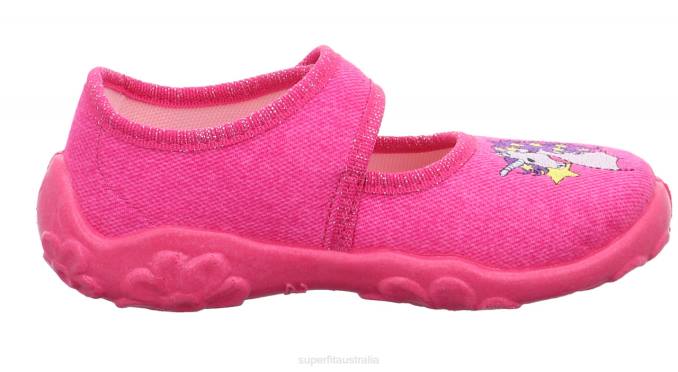 Superfit Pink/Purple Babies BONNY - Slipper with Velcro Fastener Z6Z819