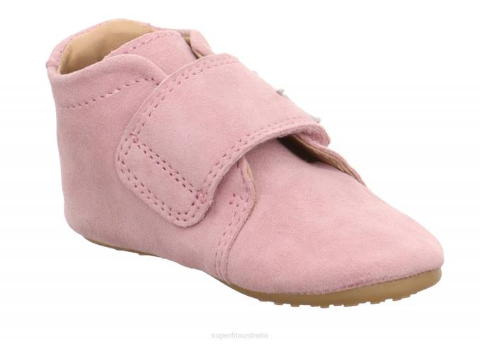 Superfit Pink/Silver Babies PAPAGENO - Slipper with Velcro Fastener Z6Z8502