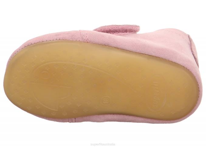 Superfit Pink/Silver Babies PAPAGENO - Slipper with Velcro Fastener Z6Z8502