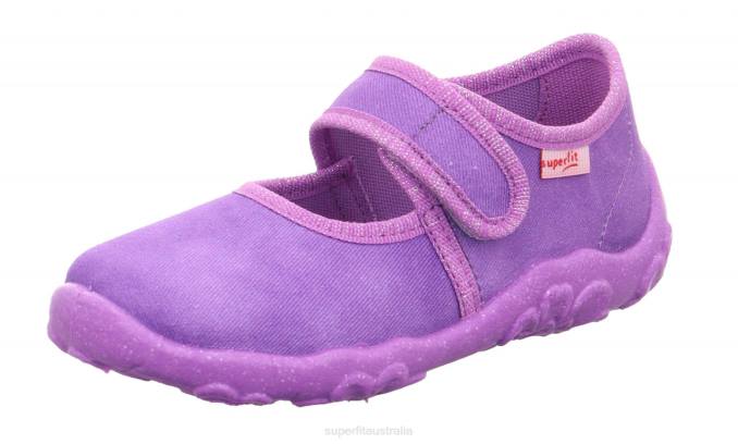 Superfit Purple Babies BONNY - Slipper with Velcro Fastener Z6Z8124