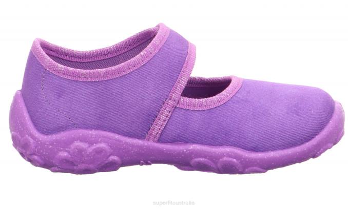 Superfit Purple Babies BONNY - Slipper with Velcro Fastener Z6Z8124