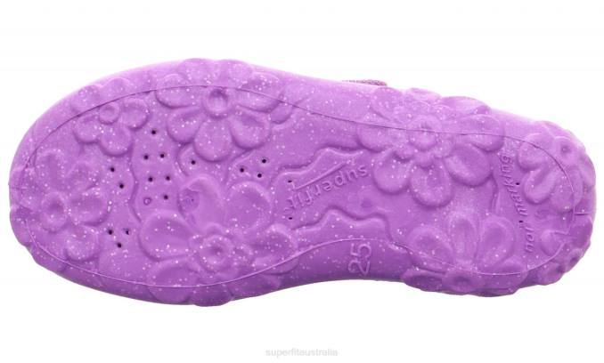 Superfit Purple Babies BONNY - Slipper with Velcro Fastener Z6Z8124