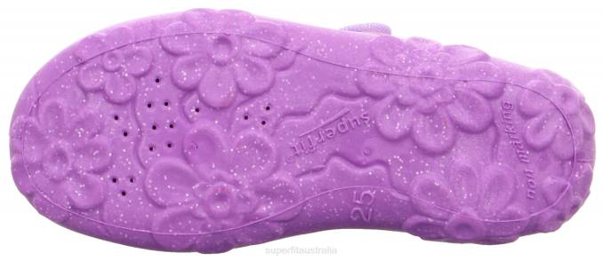 Superfit Purple Babies BONNY - Slipper with Velcro Fastener Z6Z8126