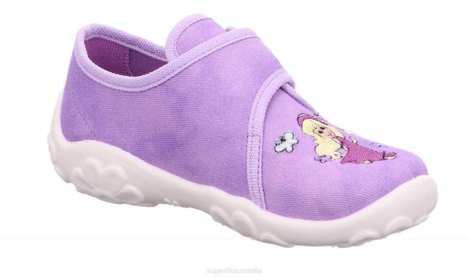 Superfit Purple Babies BONNY - Slipper with Velcro Fastener Z6Z8164