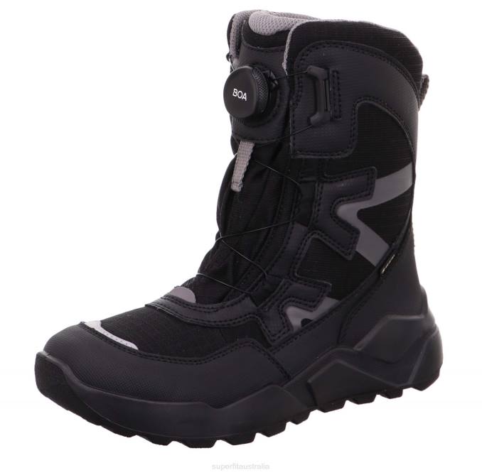 Superfit Black/Grey Kids & Teens ROCKET - Boot with BOA Fit System Z6Z8936