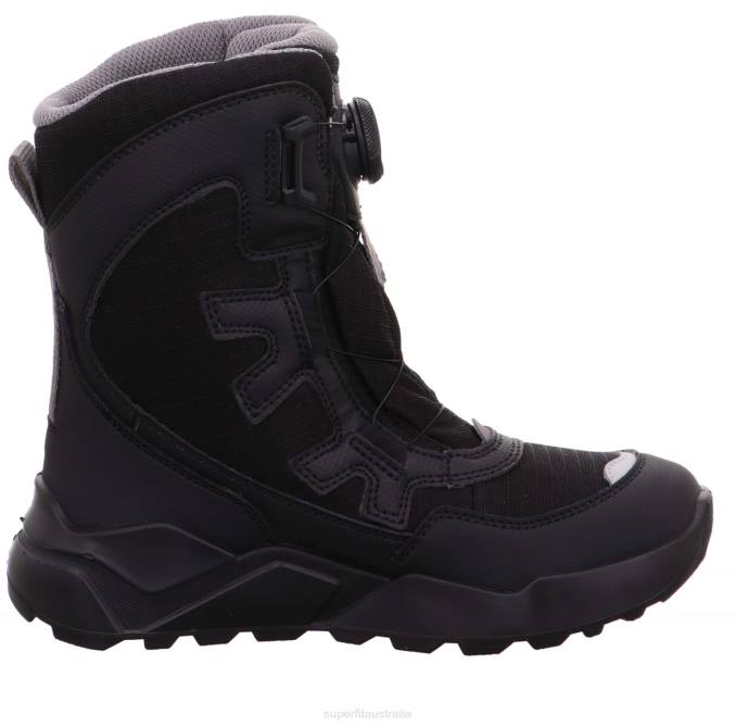 Superfit Black/Grey Kids & Teens ROCKET - Boot with BOA Fit System Z6Z8936