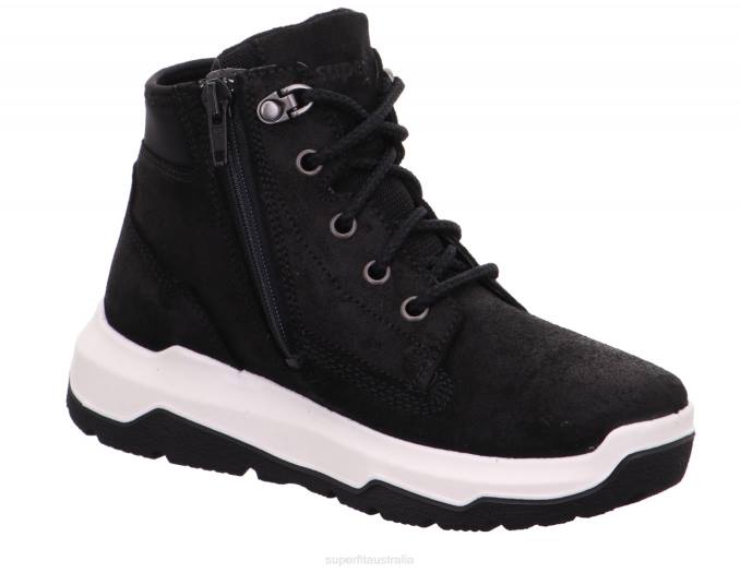 Superfit Black Kids & Teens SPACE - Boot with Zip Z6Z8918