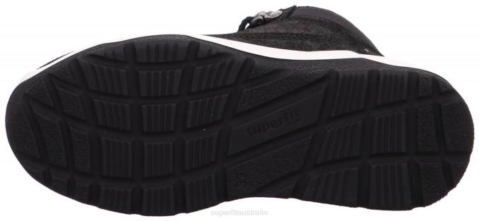 Superfit Black Kids & Teens SPACE - Boot with Zip Z6Z8918