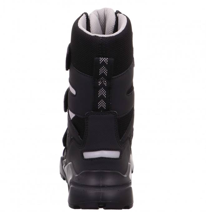 Superfit Black/Light grey Kids & Teens ROCKET - Boot with Velcro Fastener Z6Z8926