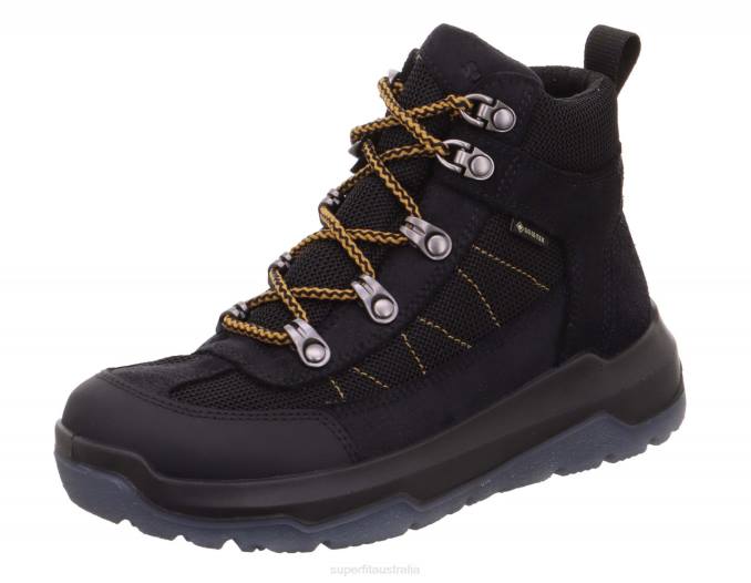 Superfit Black/Yellow Kids & Teens SPACE - Boot with Lacing Z6Z8912