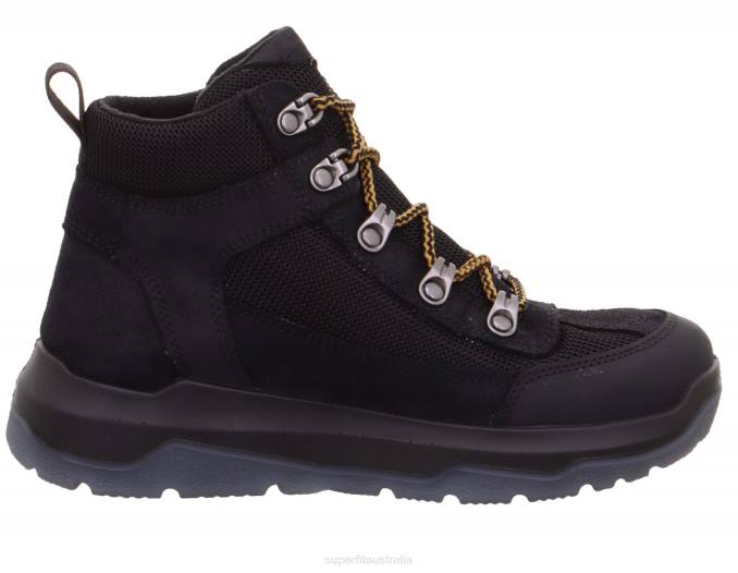 Superfit Black/Yellow Kids & Teens SPACE - Boot with Lacing Z6Z8912