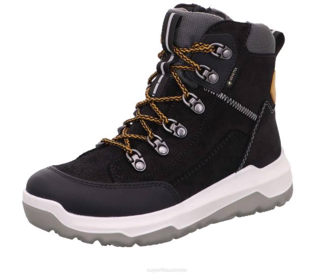 Superfit Black/Yellow Kids & Teens SPACE - Boot with Zip Z6Z8916