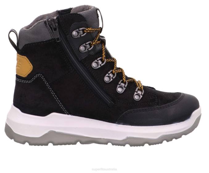 Superfit Black/Yellow Kids & Teens SPACE - Boot with Zip Z6Z8916