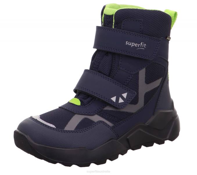 Superfit Blue/Green Kids & Teens ROCKET - Boot with Velcro Fastener Z6Z8939