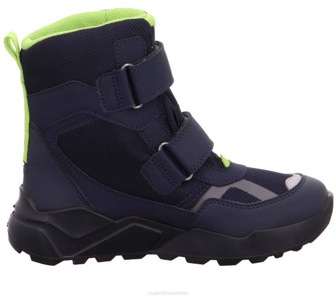 Superfit Blue/Green Kids & Teens ROCKET - Boot with Velcro Fastener Z6Z8939