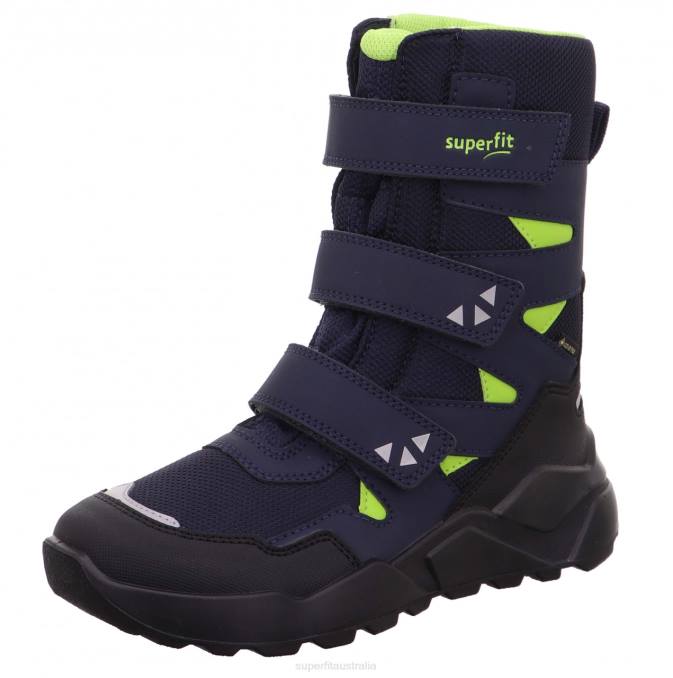 Superfit Blue/Green Kids & Teens ROCKET - Boot with Velcro Fastener Z6Z8940