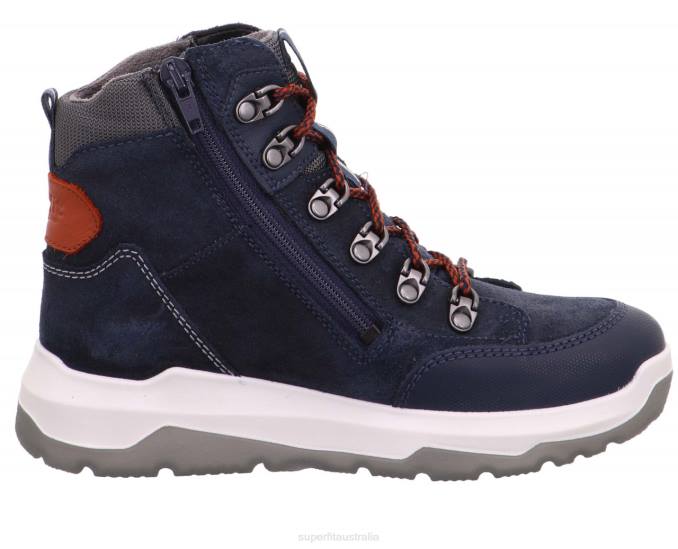 Superfit Blue/Orange Kids & Teens SPACE - Boot with Zip Z6Z8915