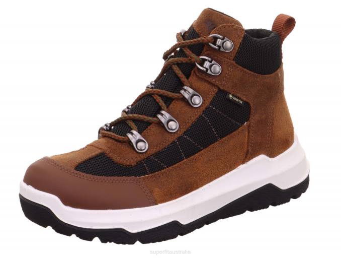 Superfit Brown/Black Kids & Teens SPACE - Boot with Lacing Z6Z8917