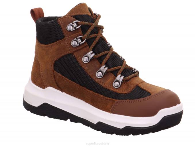 Superfit Brown/Black Kids & Teens SPACE - Boot with Lacing Z6Z8917