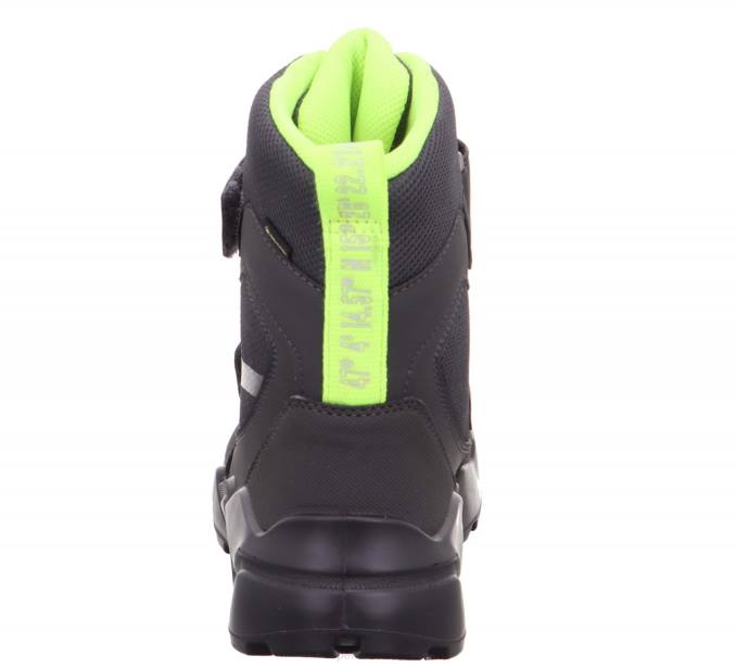 Superfit Grey/Yellow Kids & Teens ROCKET - Boot with Velcro Fastener Z6Z8927