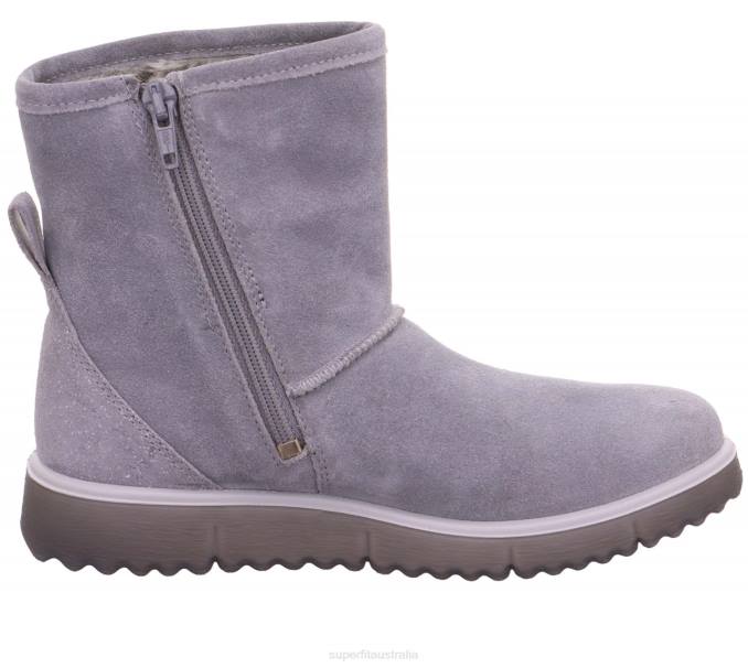 Superfit Light Grey Kids & Teens LORA - Boot with Zip Z6Z8938