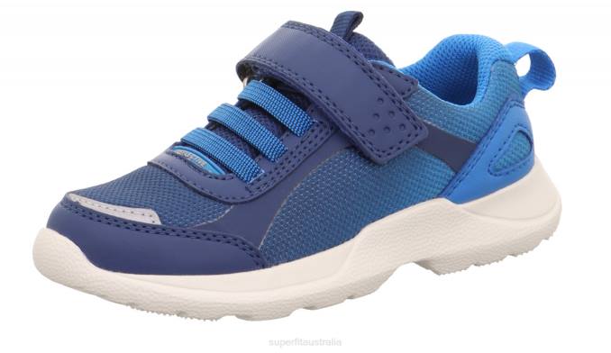 Superfit Blue Kids & Teens RUSH - Sneakers low with Velcro Fastener Z6Z8523