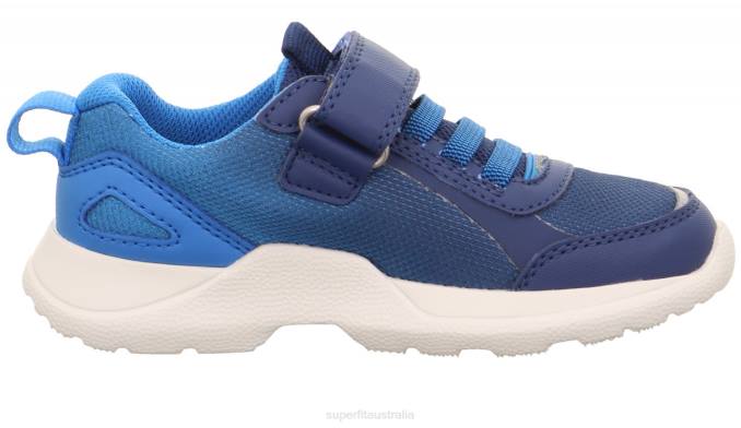 Superfit Blue Kids & Teens RUSH - Sneakers low with Velcro Fastener Z6Z8523