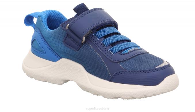 Superfit Blue Kids & Teens RUSH - Sneakers low with Velcro Fastener Z6Z8523