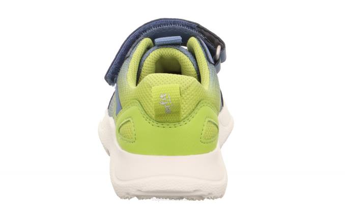 Superfit Blue/Light Green Kids & Teens RUSH - Sneakers low with Velcro Fastener Z6Z8533