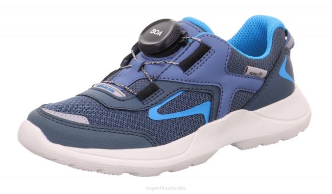 Superfit Blue/Turquoise Kids & Teens RUSH - Sneakers low with BOA Fit System Z6Z8526