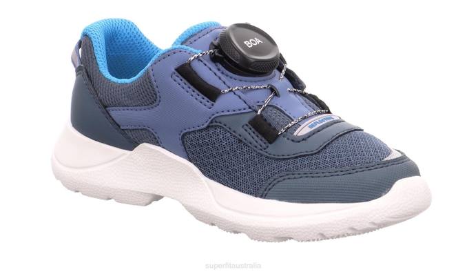 Superfit Blue/Turquoise Kids & Teens RUSH - Sneakers low with BOA Fit System Z6Z8526