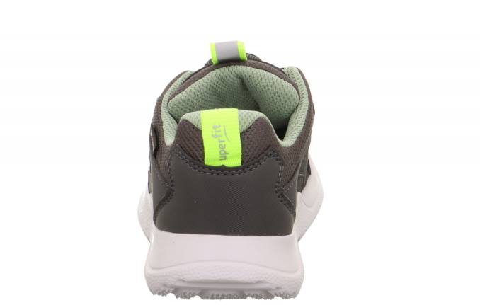 Superfit Grey/Light Green Kids & Teens RUSH - Sneakers low with BOA Fit System Z6Z8529