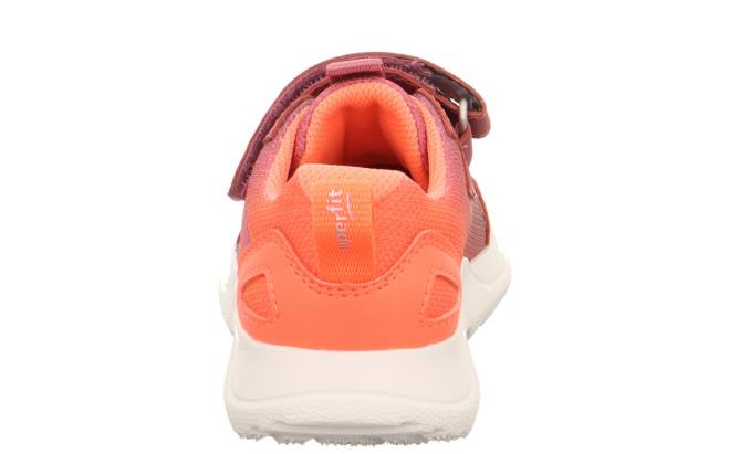 Superfit Pink/Orange Kids & Teens RUSH - Sneakers low with Velcro Fastener Z6Z8521