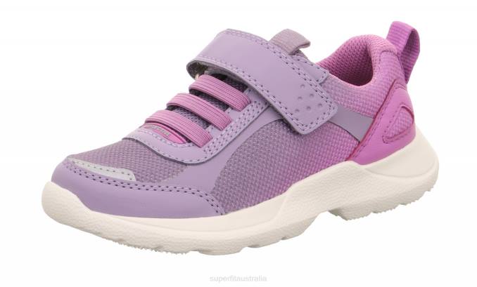 Superfit Purple Kids & Teens RUSH - Sneakers low with Velcro Fastener Z6Z8522